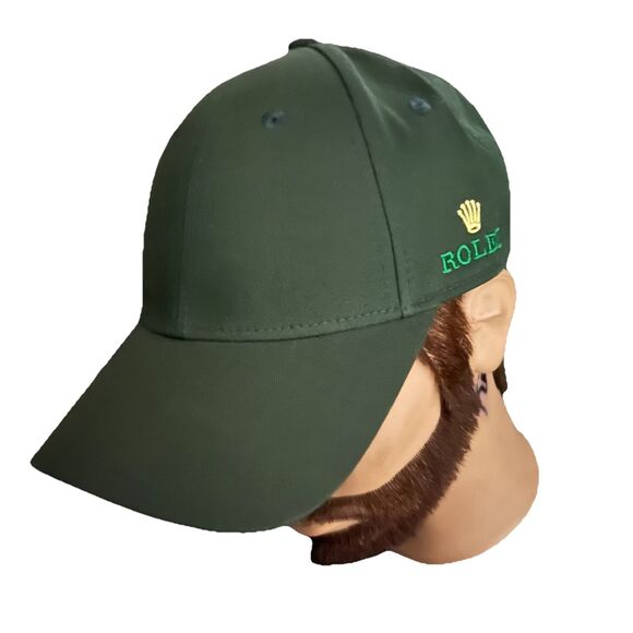 ROLEX Embroidered Baseball Style Hat Green Adjustable NWOT Never Worn! - Picture 1 of 6